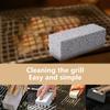 1pc Barbecue Cleaning Brush Brick Block | Pumice Stone for BBQ Grill, Outdoor Kitchen & Camping Barbecue Rack Tools