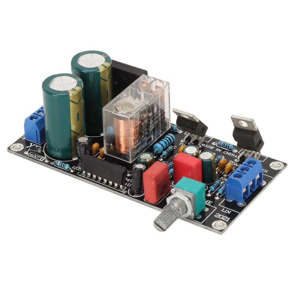 LM1875T Power Amplifier Board Professional Support 2.0 Stereo Dual Channel System Volume Adjustment Power Amp Module
