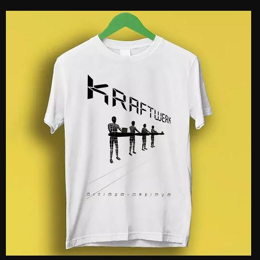 Kraftwerk Minimum Maximum Electronic Krautrock Synth Rock T-shirt size S-5XL L