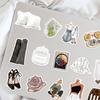 50PCS Clean Girl Stickers Korean-style Instagram Graffiti Mobile Phone Notebook Computer Luggage Decoration Waterproof Stickers