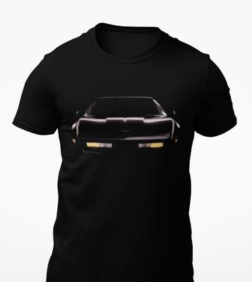 Black C4 Corvette Front Short Sleeve Unisex T-Shirt