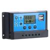 60A Solar Charge Controller with Dual USB Port 5V Auto PWM LCD Display Solar Panel Battery Regulator