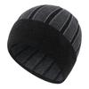 Autumn and Winter New Knitted Cap Fashion Casual Sports Versatile Cold Cap Juvenile Couple Vertical Striped Wool Cap