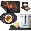 HUIKKJP Kitchen Silicone Heat Countertop Set of 3 x Microwave Heat-Resistant Sheet, 300℃ Insulation, Non-Slip Mat, Protection, (45 30cm, Safe)