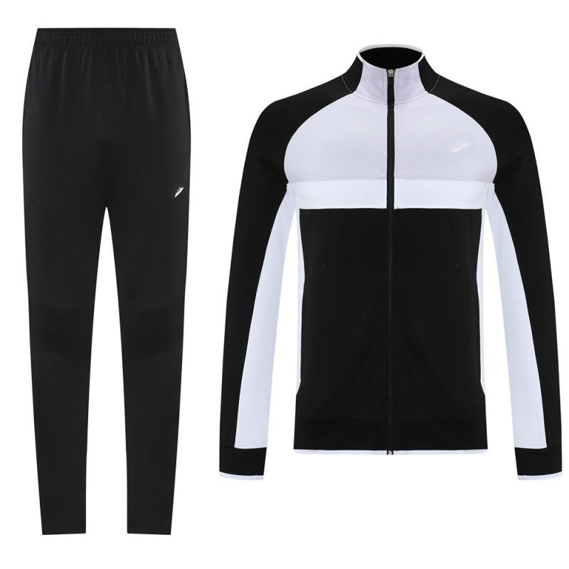 AJ Tracksuit Set Long Zip Football Training Suit No Team Men Women Sportswear
