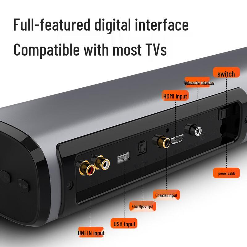SANSUI DV-92C Soundbar Home Theater System with Subwoofer