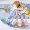 Household Kitchen Large Long-handle Drop Resistant High Temperature Resistant Wheat Straw Spoon