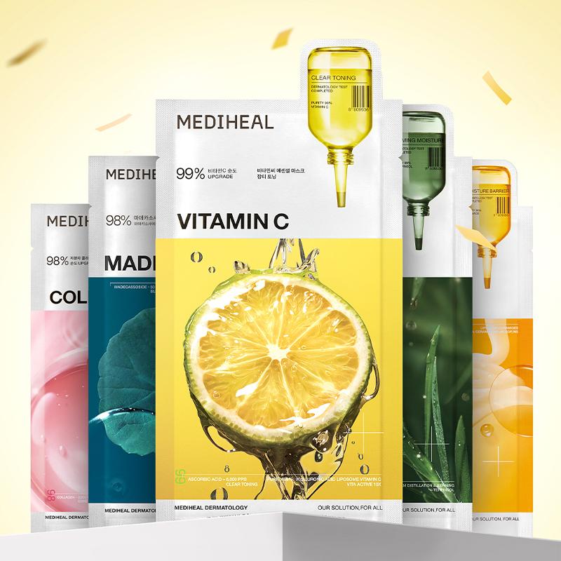 Mediheal C Vitamini Esansiyel Maske Berrak Tonik 24ml*10 Adet