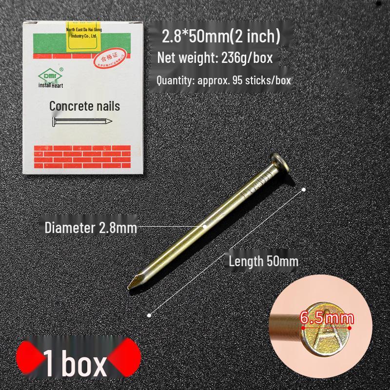 Long Cement Steel and Iron Nails for Wall and Woodworking