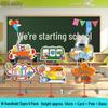 Back To School Classroom Decor: Kindergarten & Primary Opening Ceremony Photo Props