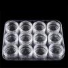50/100/300pcs 5g Transparent Cosmetic Bottles Containers Pot Sample Clear Cream Jar For Nail Arts Small Clear Can Tin For Balm