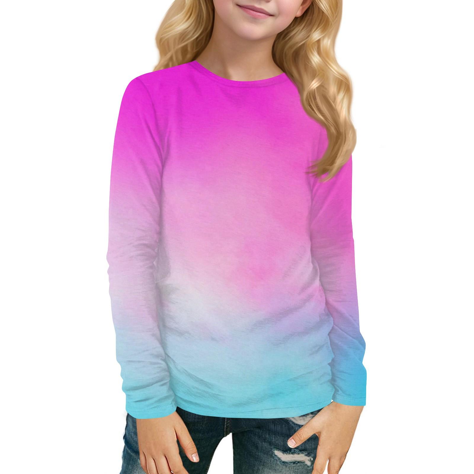 

Детский топ с длинным рукавом, круглым вырезом, с принтом, повседневный 160 арбуз красный