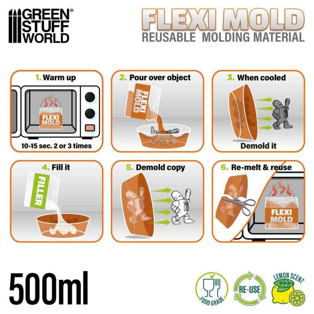 Green Stuff World Flexi Mold 500ml Hobby Material GSWD-5434