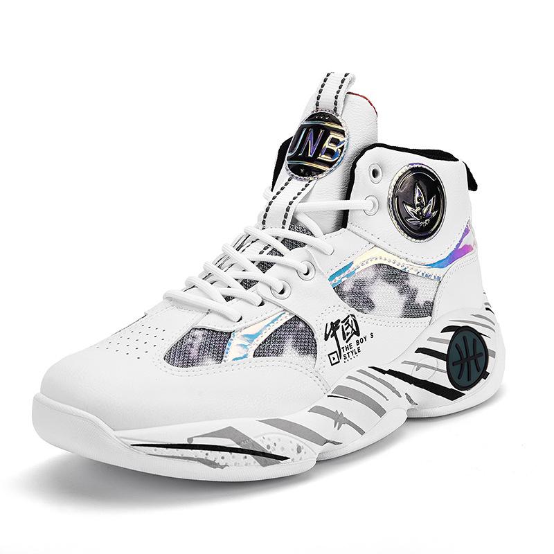 Новая мужская спортивная обувь, модная сетчатая дышащая спортивная повседневная баскетбольная обувь 39