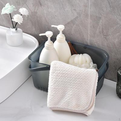 Shower Basket Bathroom Organizer Portable with Drainage Holes Tote Storage for Camp