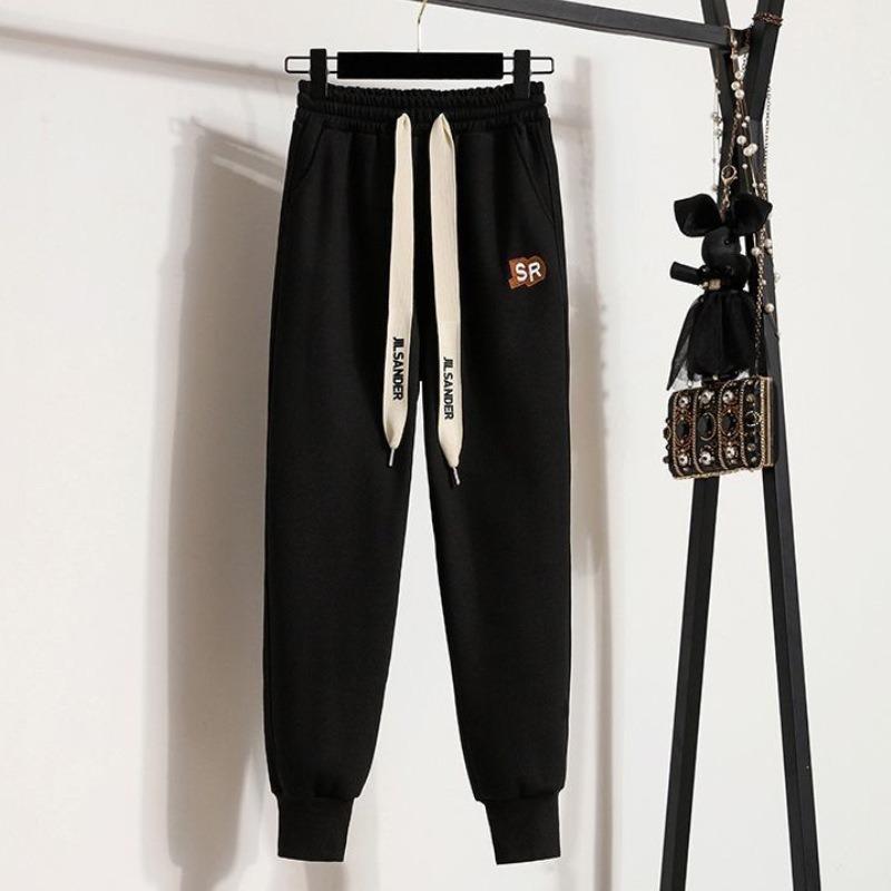 Plus-size Casual High-waisted Harlan Sweatpants for Women