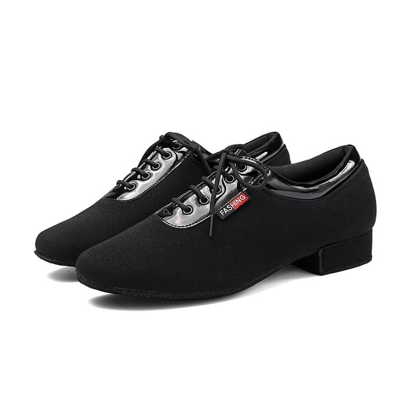 Oxford Cloth Men Adult Modern Dance Shoes Soft Soled Latin Dance Shoes Teacher Shoes