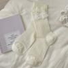 Lolita Heavy Industry Lace Socks Women'S Japanese Jk Lolita Bow Tube Socks Spring And Summer Thin Women'S Socks