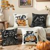 Halloween Pillow Case Pumpkin Spoof Fun Holiday Decoration Home Pillow Set Bedroom Cushion Set