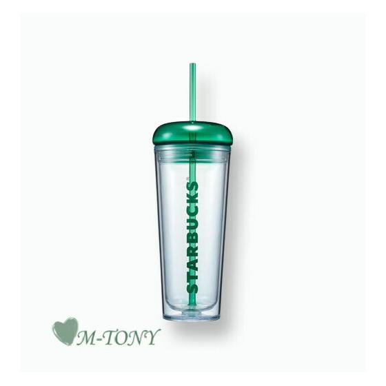 Starbucks Starbucks Green Wordmark Foam Cold Cup Green wordmark foam cold cup473ml Overseas Limited Item/Not Released in