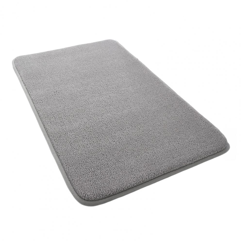 Bathroom Rug Mat Soft Microfiber Bath Rugs Non-Slip Thick Water Absorbent Floor Mats Machine Washable Shaggy Rugs for Shower