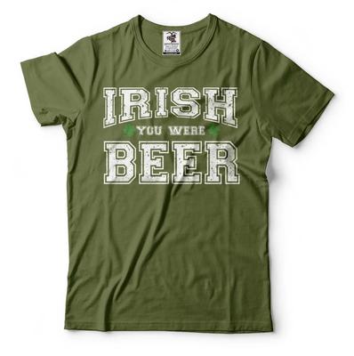 Saint Patricks Day Irish Beer Drinking Pub Funny Tee Shirt Party Tee