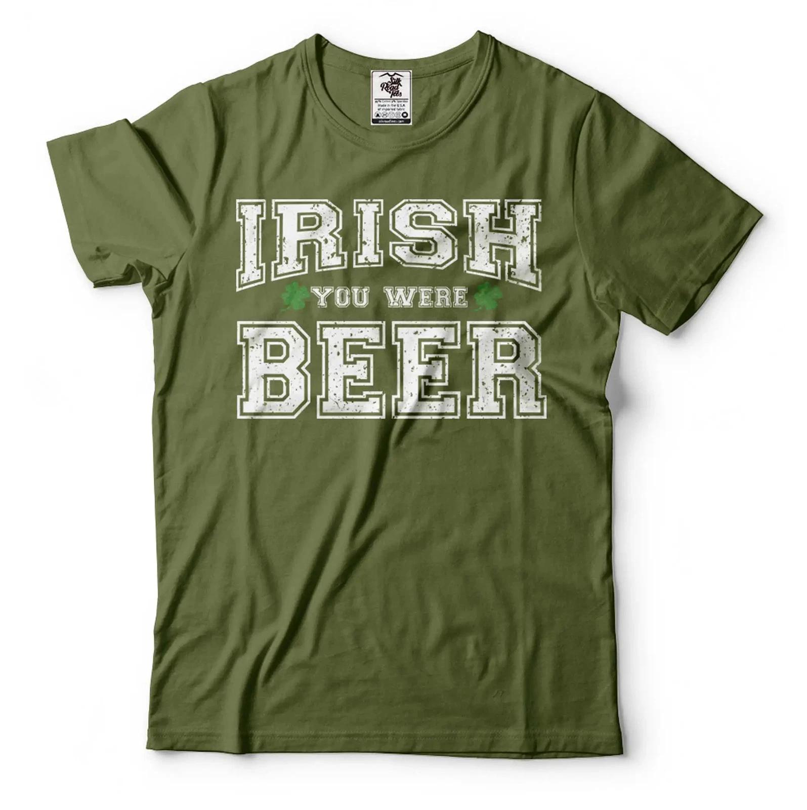 День Святого Патрика Ирландский Паб Пиво Пьянство Забавная Футболка Вечеринка Футболка S