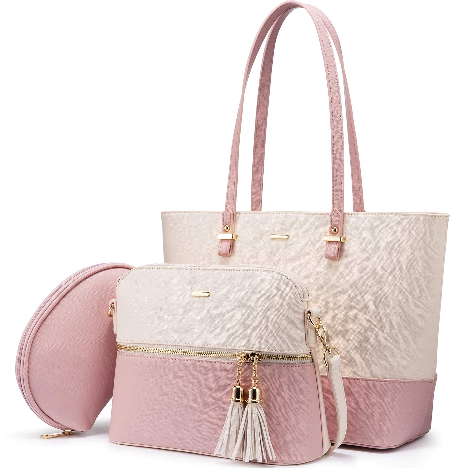 

Tote Shoulder Commuting Switching Bottom Entrance Birthday Christmas [LOVEVOOK] Bag, Ladies, Bag, Bag, Handbag, Bag, Women s 3-piece Set, Colors, абрикосовий