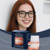Adult Natural False Teeth Dentures Full Set Over Gums Temporary Repair Missing Broken Tooth Soft Silicone Dentures Reliner Kit