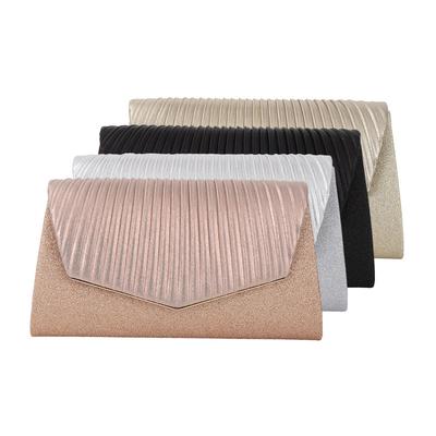 Women Evening Clutch Bag Glitter Envelope Handbag Purse Female Day Clutch Wedding Party Banquet Sequin Ladies Shoulder Bags