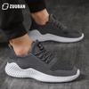 Summer Sports Shoes Men Lightweight Fashion Lace-up Breathable Casual Shoes Mesh Outdoor Hiking Vulcanized Shoes Shoes for Men
