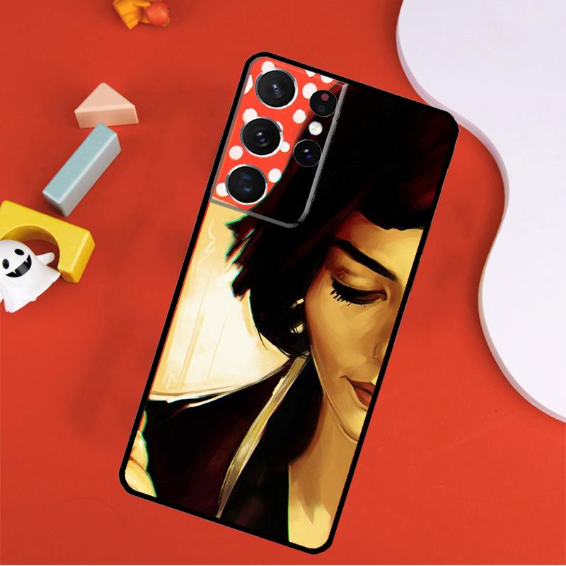 Amelie Movie Poster Phone Case For Samsung Galaxy S25 Ultra S9 S10 S20 FE S21 S22 S23 S24 Plus S24 Ultra Cover