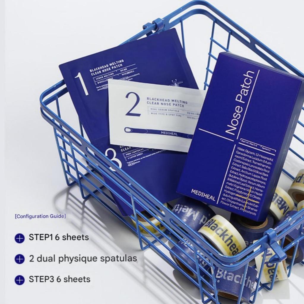 Mediheal Mitesser-schmelzende Clear Nose Patches 6 Stück