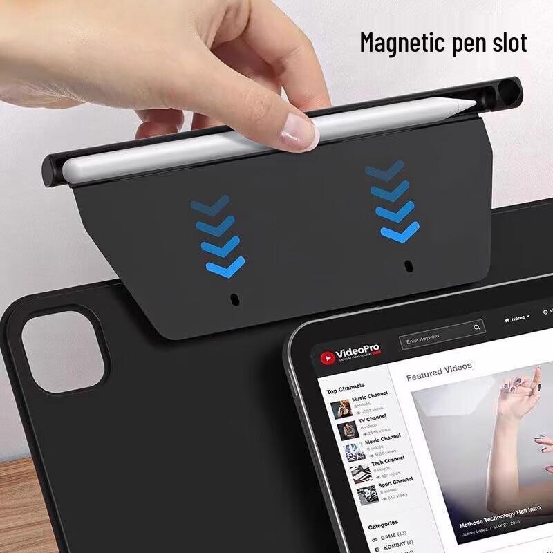 Magnetic Apple Pencil Holder for iPad Magic Keyboard