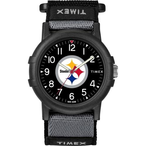 

Часы для молодежи Timex NFL Recruiting, Питтсбург Стилерз, Один размер, Ремешок