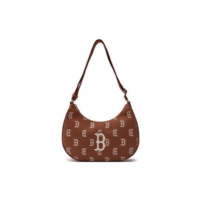 Polyester With Cotton Shoulder Bag Women's Brown Casual