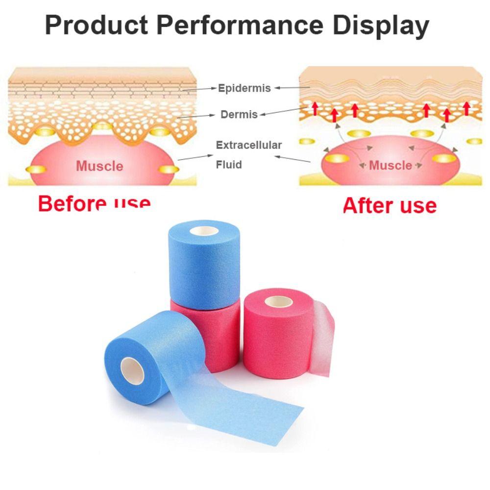 Tapes Elastic Bandage Athletic Tape Self-Adhesive Bandage Muscle Injury Tapes Skin Film Bandage