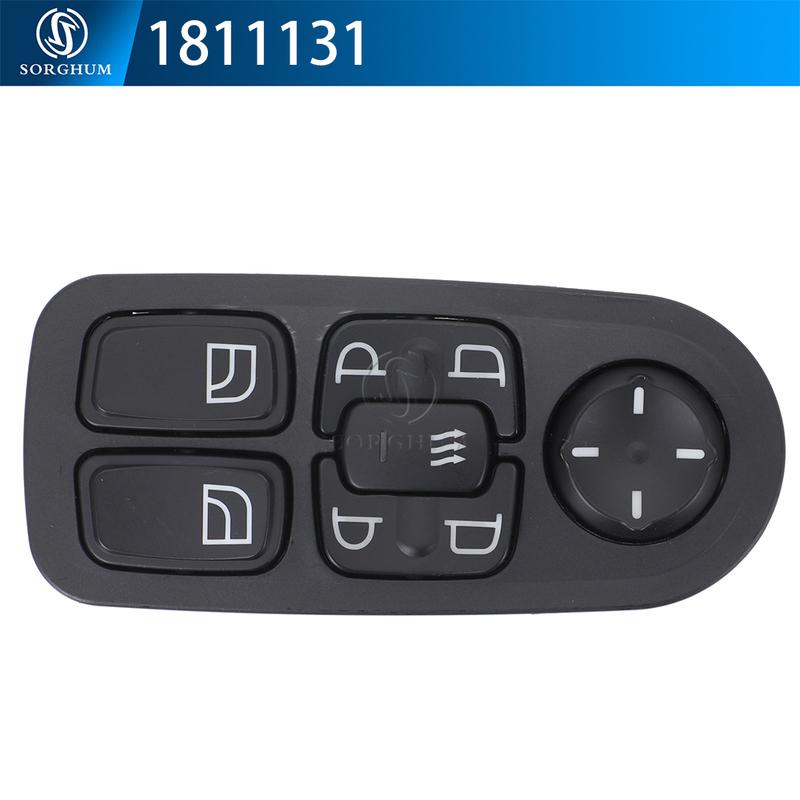 1811131 Power Window Control Switch For DAF CF75 CF85 CF65 XF105 2005 2013 Glass Lifter Switch Button 1811135 1736600 1669884