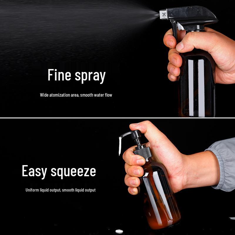 Brown Glass Spray Bottle 500ml/1000ml: Multi-Specification Lotion & Essential Oil Dispenser
