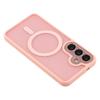 For Samsung Galaxy S25 Back Cover Compatible with MagSafe WANLONFENG QB1 Series PC TPU Shockproof Phone Case