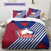 LOSC Lille Pattern Bedding Set Quilt Cover Pillowcase Home Decor Gift (1 * Duvet Cover + 2 * Pillowcase, Without Core)