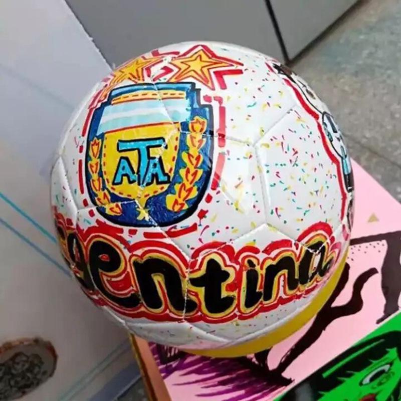 Customizable DIY Graffiti Football for Kids and Adults - Sizes 3, 4, 5
