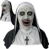 10PCS Scream Horror White Scare Mask Masquerade Skull Ghost Face Headgear Mask Halloween Party Horror Mask Spoof Props