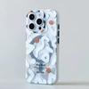 Geometric Graffiti MagSafe Phone Case For iPhone 16 12 13 14 15 Pro Max 16 Plus Magnetic Wireless Charging Hard Shockproof Cover