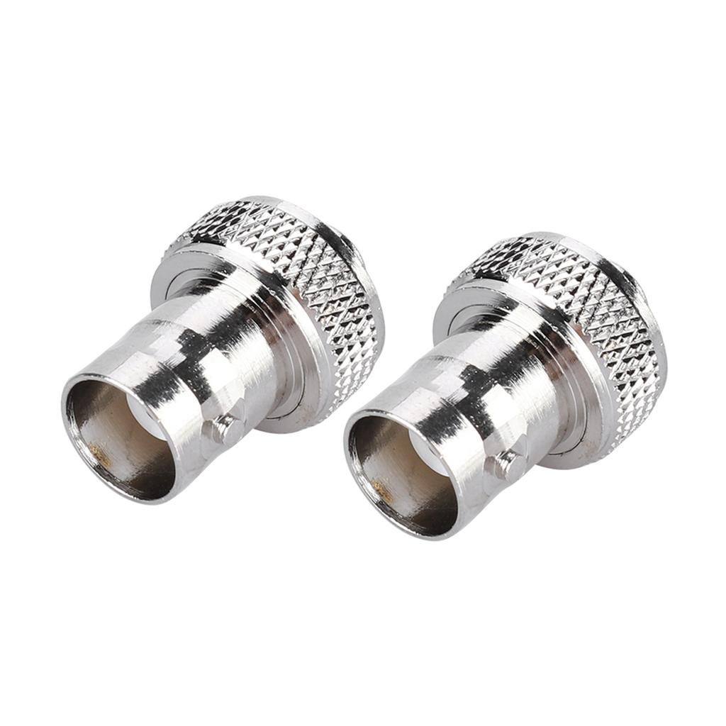 2 Pcs SMA Female To BNC Female Convert Adapter Connector