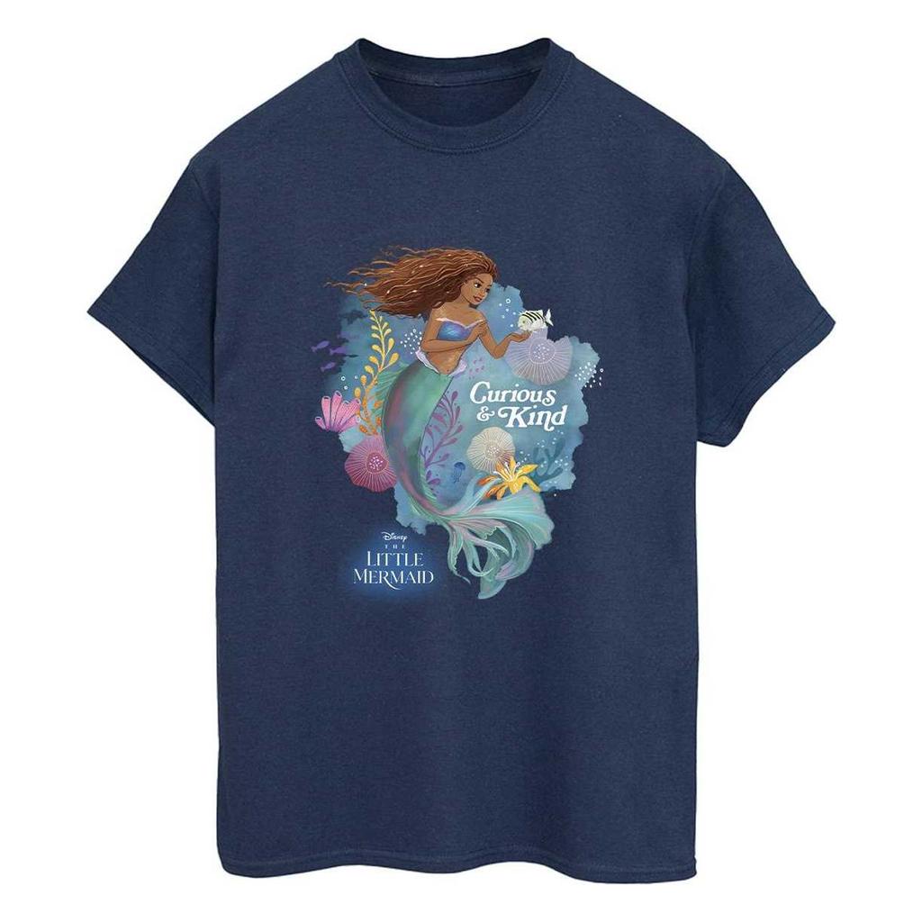 The Little Mermaid Womens/Ladies Kind Cotton Boyfriend T-Shirt