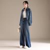 RAIN.CUN Women's High-Waist Straight-Leg Denim Jeans