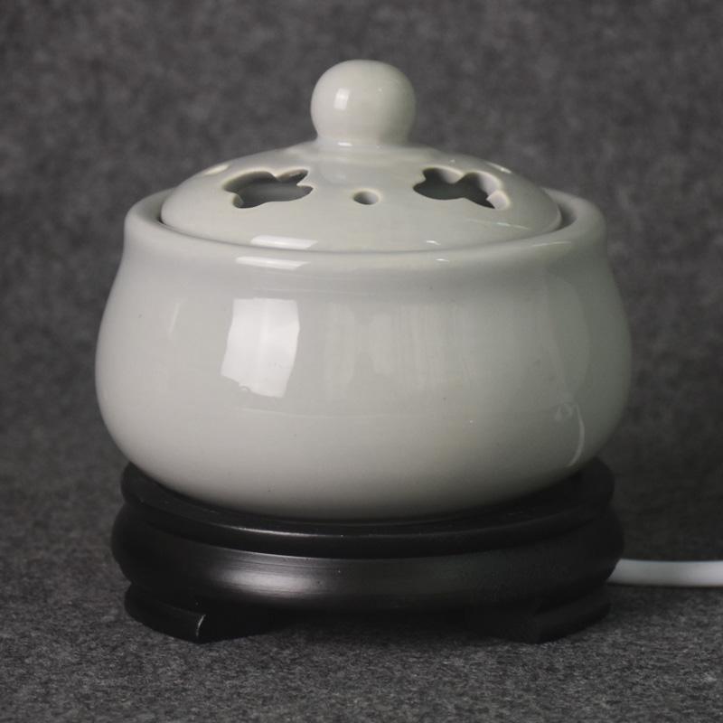 Adjustable Temperature Ceramic Incense Burner & Aroma Diffuser