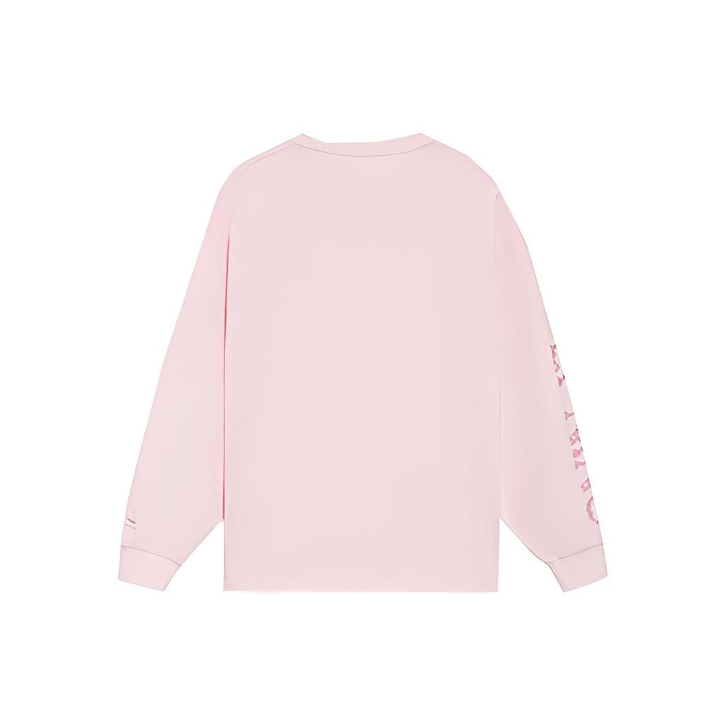 Li Ning Sports Fashion Collection T Shirt Unisex Pink AHSS915-2