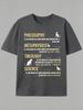 Unisexs Casual Summer TShirt With Fun Printed Patterns Of Philosophy Metaphysics Theology And Scientific Analogies